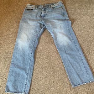 American Eagle Relaxed Straight Jeans 38x34